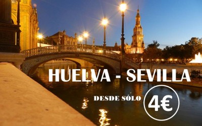 AUTOBUS HUELVA - SEVILLA EN OFERTA