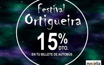 Autobús al Festival Ortigueira con el 15% de descuento