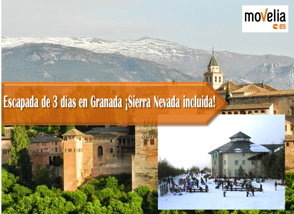 Escapada 3 dias Granada y Sierra Nevada