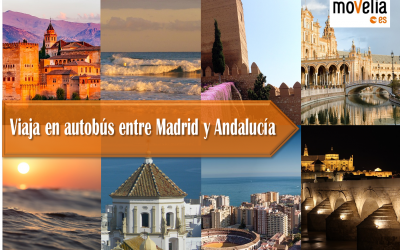 Viajar en autobus entre Madrid y Andalucia